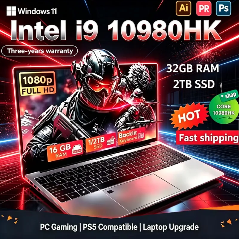 M.2 Ssd - New Arrival 14.1 Gaming I9 Laptop