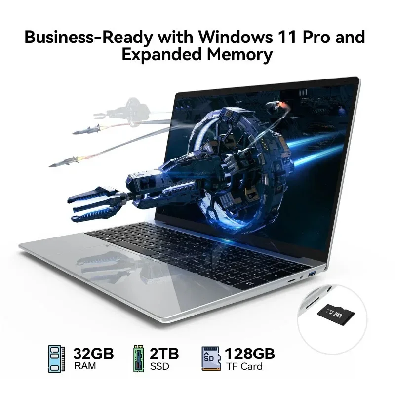 2026 New 15.6' Intel N150 Wind - огляд і ціна Ssd 2Tb
