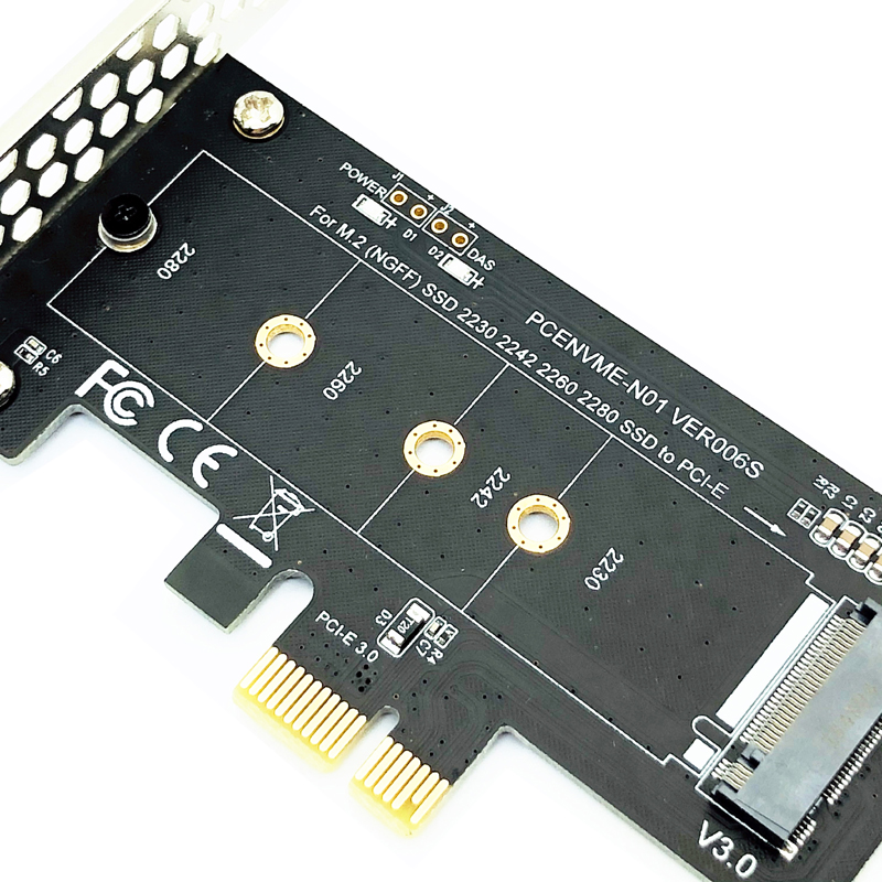 NVME Adapter PCI-E 3.0 X1 to M - огляд і ціна Samsung Ssd