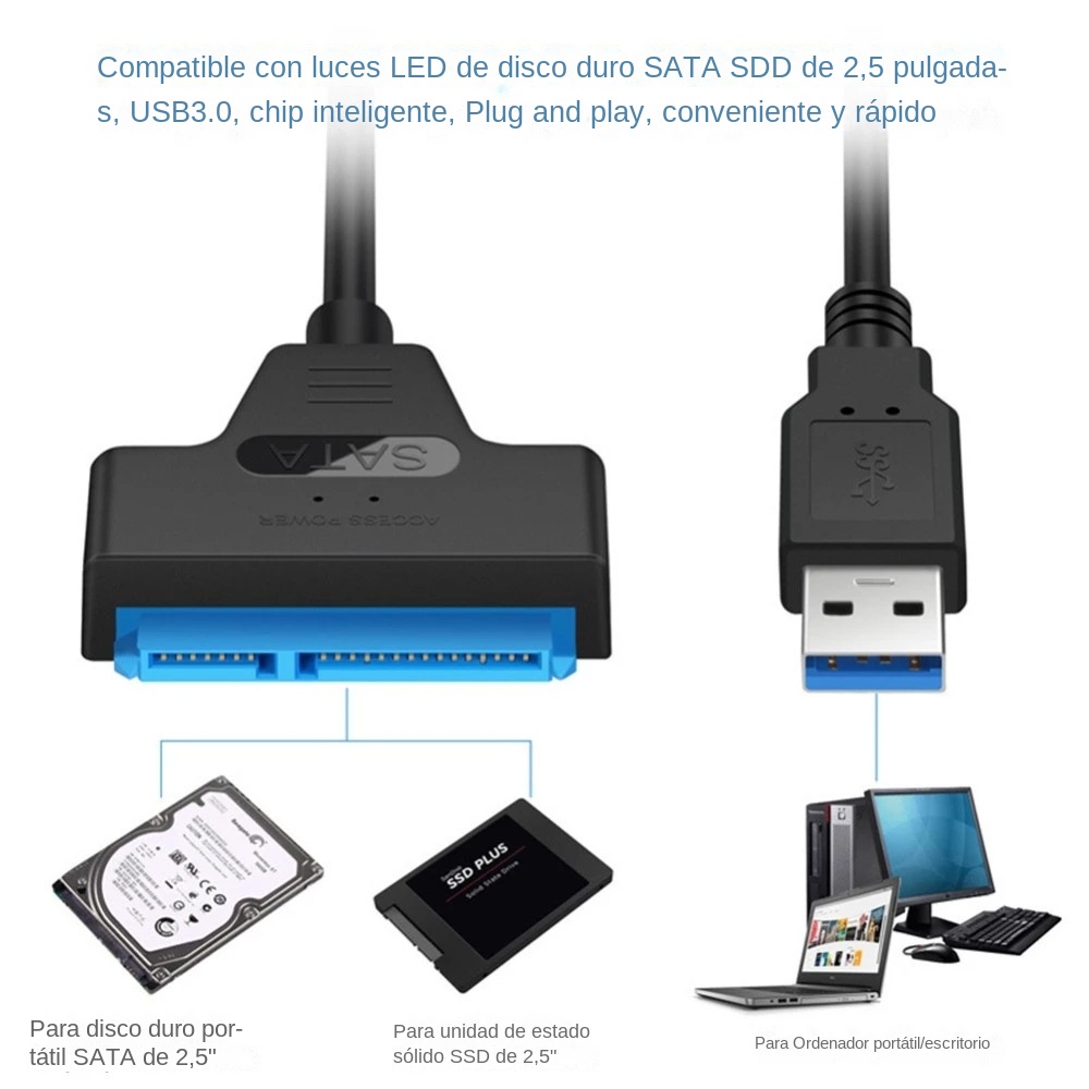 30cm USB 3.0 SATA 3 Cable SATA - огляд і ціна Sata Ssd