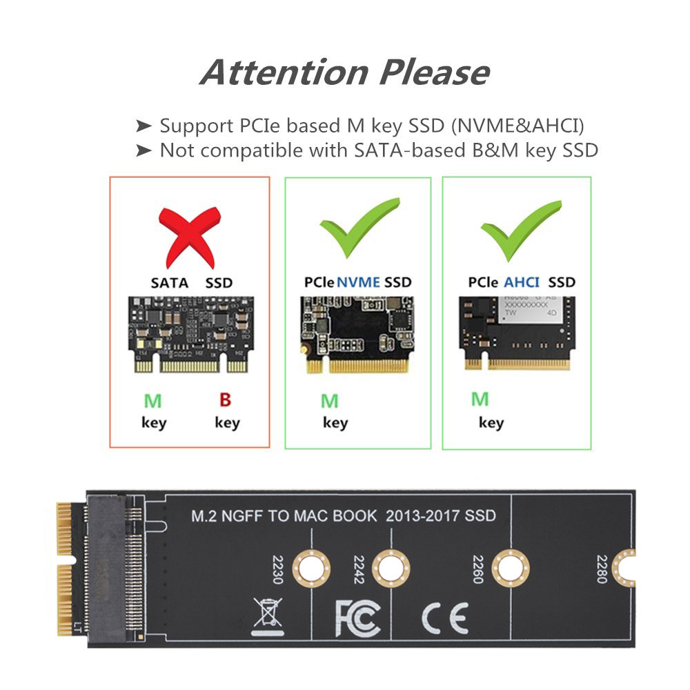 M.2 NVME SSD Convert Adapter C - огляд і ціна Memory Card Ssd