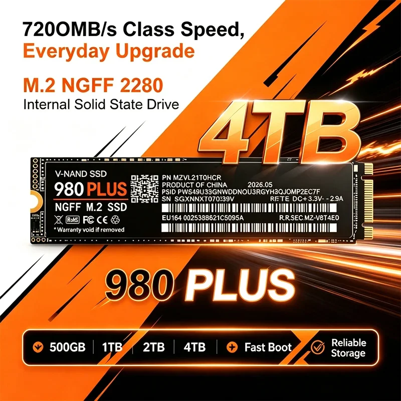 980 PLUS Internal M.2 NGFF 228 - огляд і ціна Ssd 500Gb