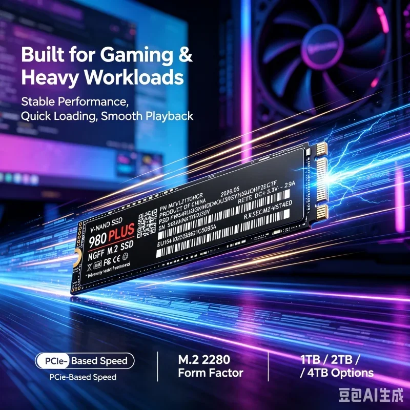 980 PLUS Internal M.2 NGFF 228 - огляд і ціна Ssd 500Gb