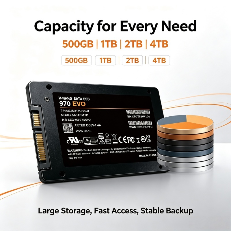 SSD 970 EVO, 500GB/2TB/1TB, Em - огляд і ціна Ssd 500Gb