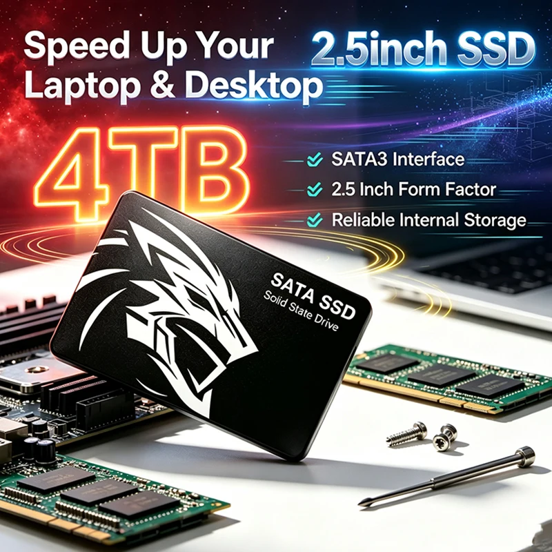 2026 New 2.5inch SSD 500GB 1TB - огляд і ціна Ssd 500Gb