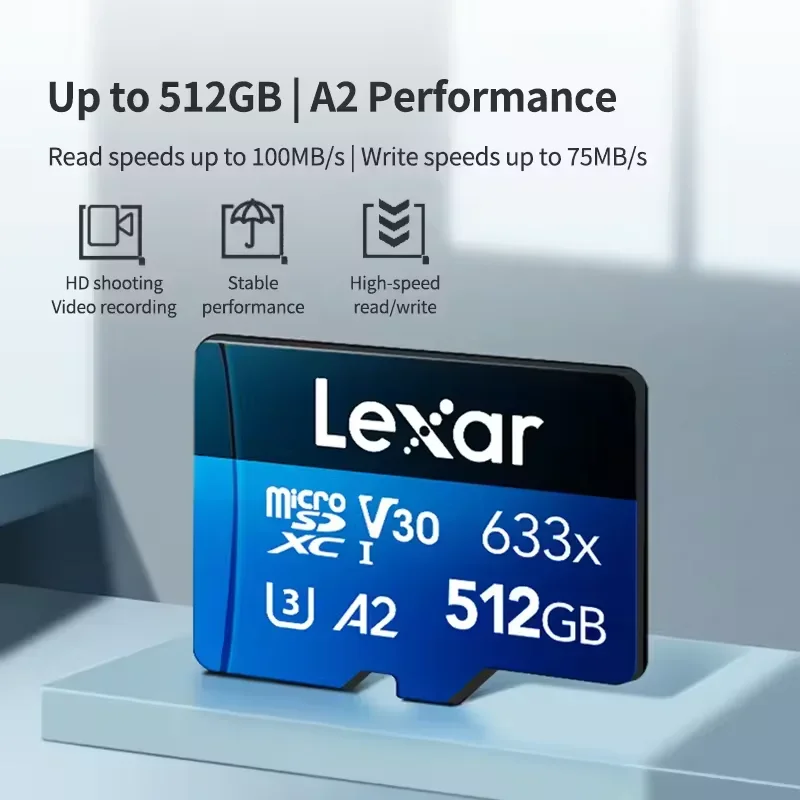Lexar BLUE Series High-Perform - огляд і ціна Memory Card Ssd