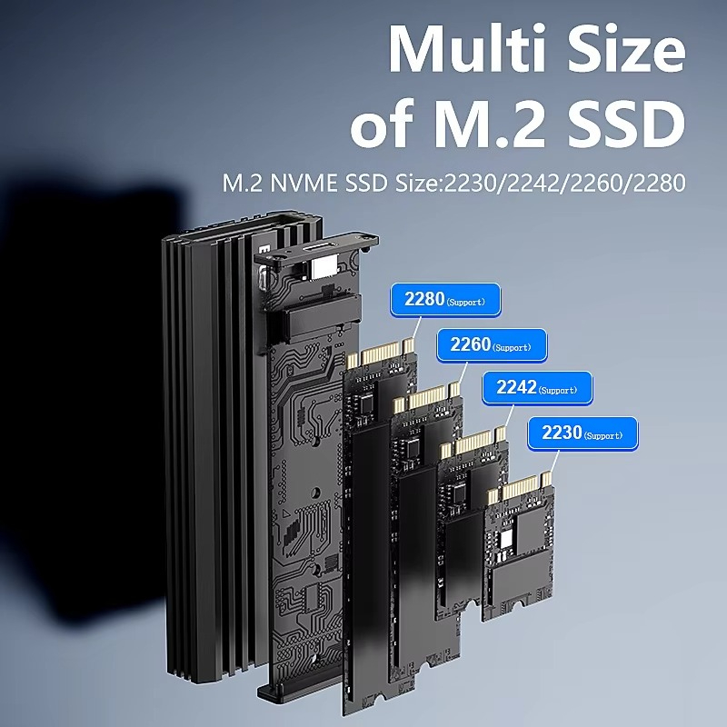 EE1 Aluminum M.2 NVME PCIE Ext - огляд і ціна External Ssd
