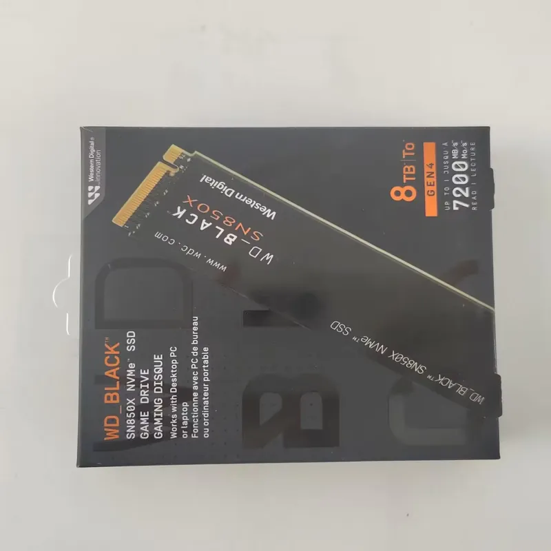 New WD_BLACK SN850X 8TB NVMe S - огляд і ціна Nvme Ssd