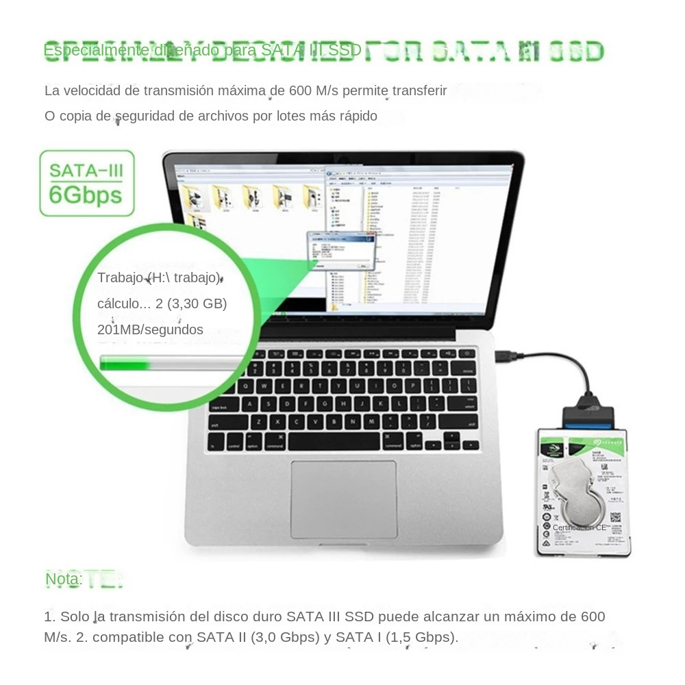USB 3.0 SATA 3 Cable Sata To U - огляд і ціна Sata Ssd