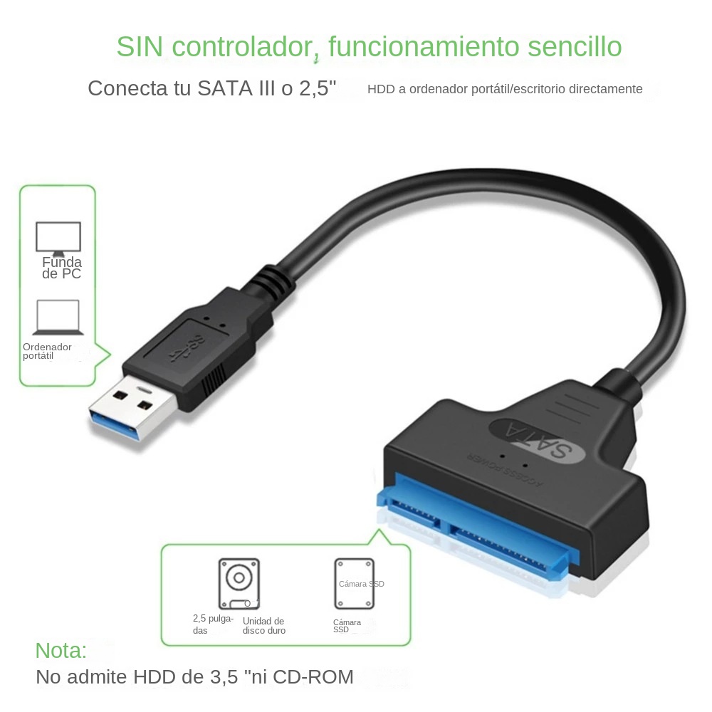 USB 3.0 SATA 3 Cable Sata To U - огляд і ціна Sata Ssd